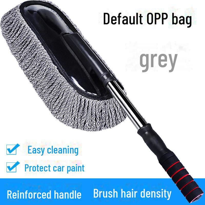 "Retractable Car Wash Mop Dust & Wax Cleaning Kit"