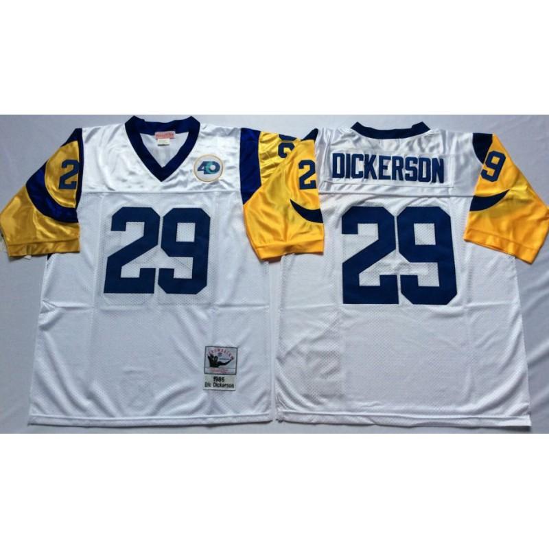Los Angeles Rams NFL Vintage Jersey Men Women Cotton Sports Fan Apparel Retro Football Uniform