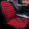 1/2pcs Winter Heated Car Seat Cover 12V Heating Warmer Universal Seat Car Automotive Interior Seat Cushion Protector Auto C O0X1