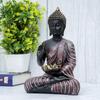 New Sitting Buddha Statue Showpiece Idol Home Decor Items for Living Room and Gifts