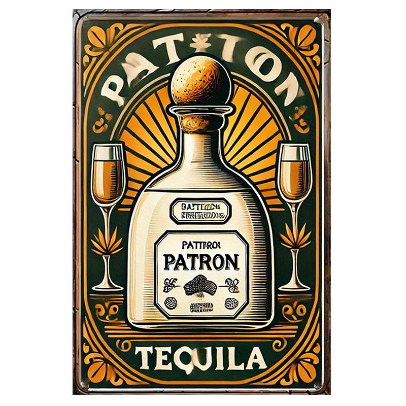 Fruit Juice Tin Sign Tiki Cocktails Coffee Whisky Tinplate Poster Classic Wall Plaque Signs Cafe Bar Billboard Art Decor Plates