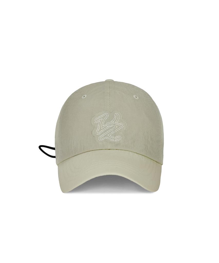 Bajal Flow Vz Nylon Stitch Patch Ball Cap Khaki