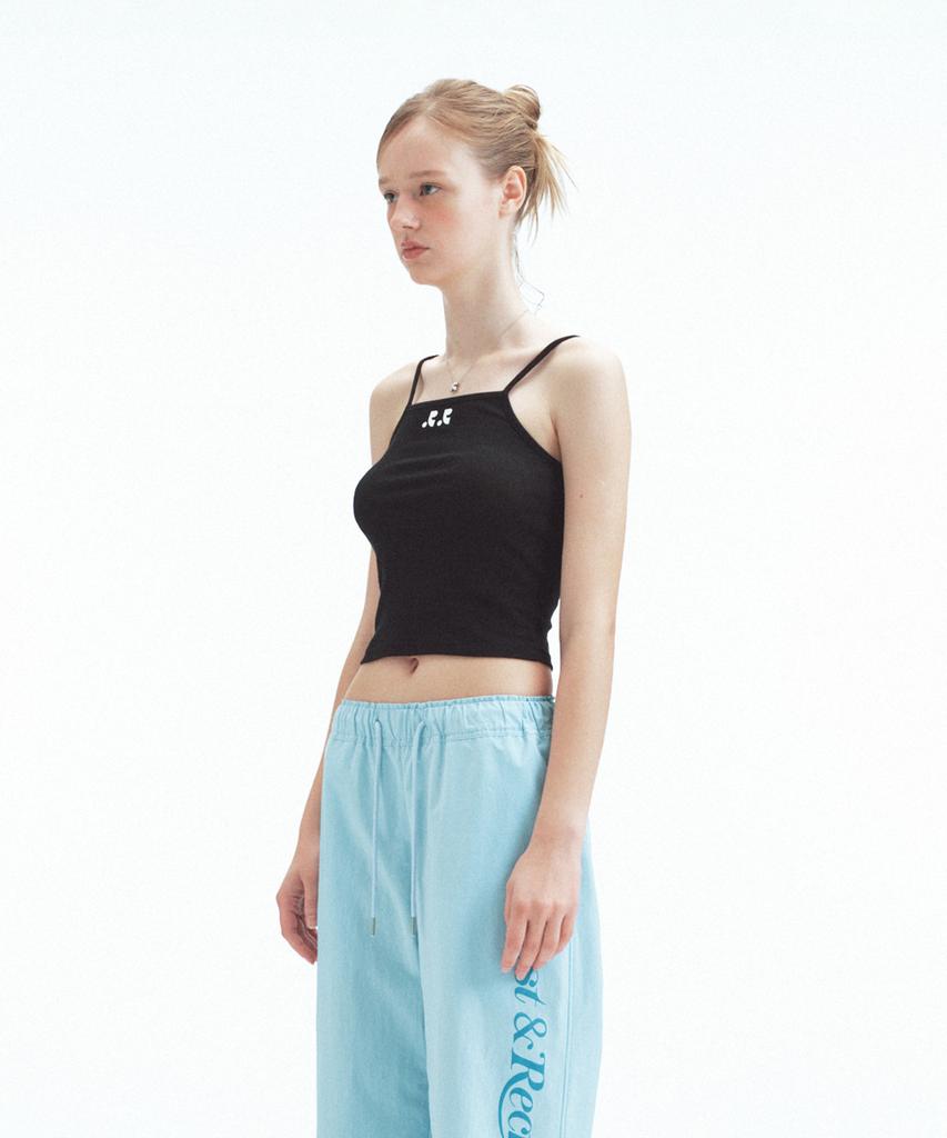 REST&RECREATION Light Logo Tank Top - Black