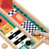 Wooden Desktop Flick Chess Game