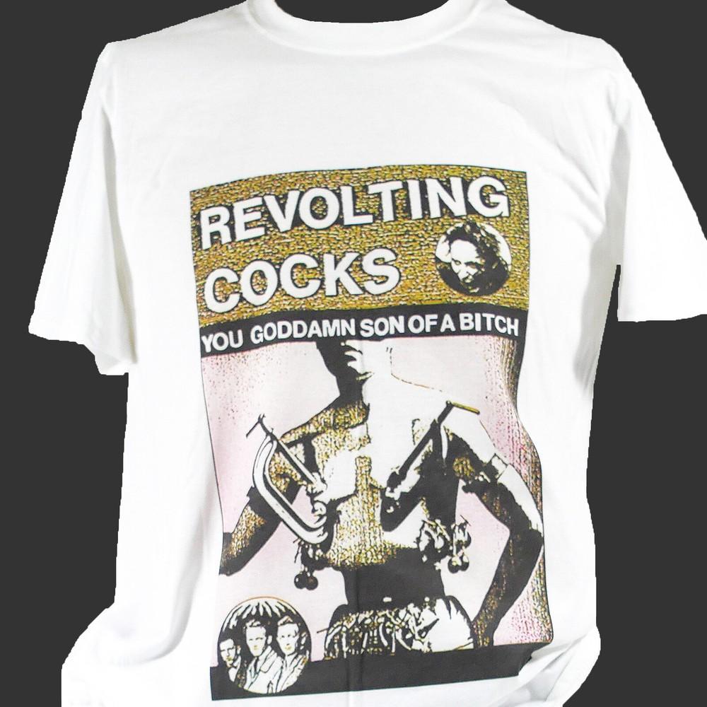 REVOLTING COCKS INDUSTRIAL METAL PUNK ROCK T-SHIRT Unisex S-3XL