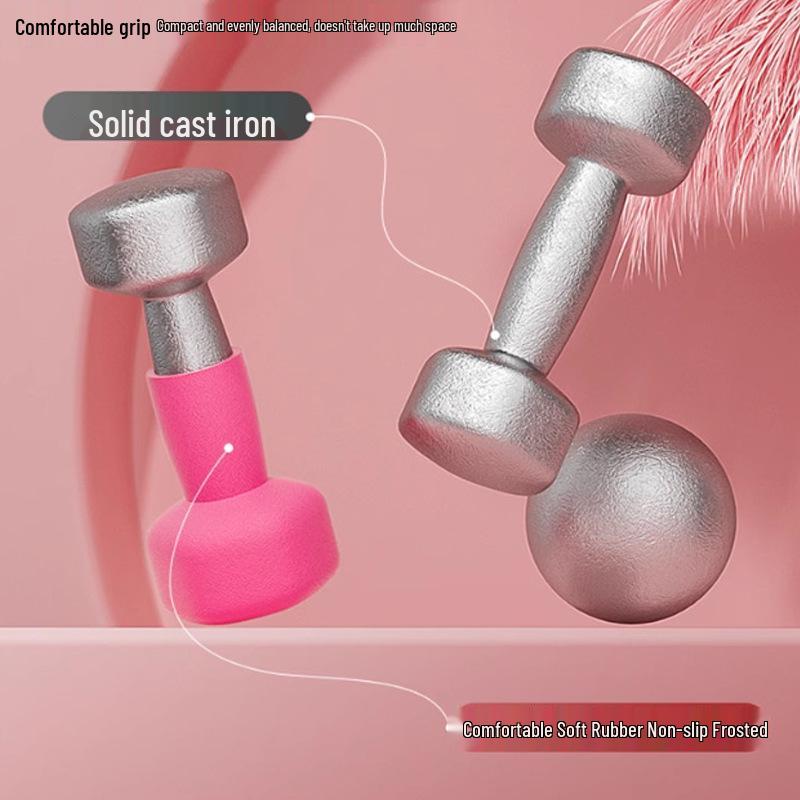 1.5kg Solid Cast Iron Dumbbell for Home Fitness