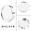 Wheel center cap 55mm 51mm 4 pieces silver wheel cover
