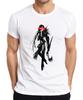 Senpai Anime Gothic Waifu Fighter Dark Fantasy Manga Otaku Men's T-Shirt