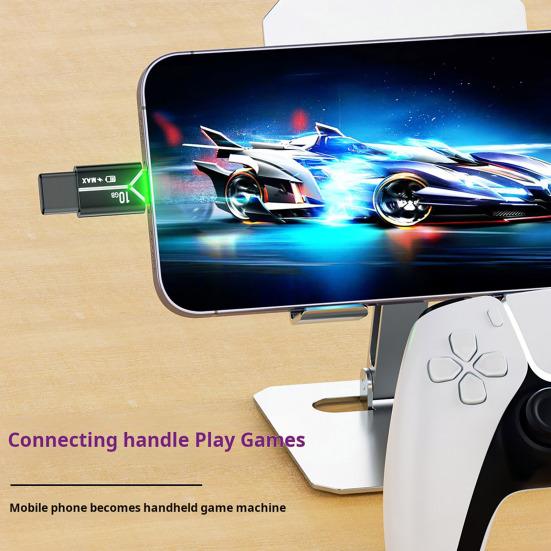 Type-C To USB3.0 Adapter with Keychain OTG 10Gbps Data Transfer Portable USB-C Male To USB3.0 Female Converter Connector for iPhone15 for Huawei