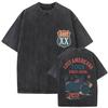 MGK Lost Americana Tour 20252026 Vintage Gewaschenes T-Shirt Herren Damen Sommer Mode Baumwolle Kurzarm T-Shirt Fans Geschenk Kleidung