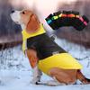 Christmas Padded Winter Warm Dog Christmas Clothes Waterproof Pet Vest Zipper Jacket For Small Medium Large Dogs Pug