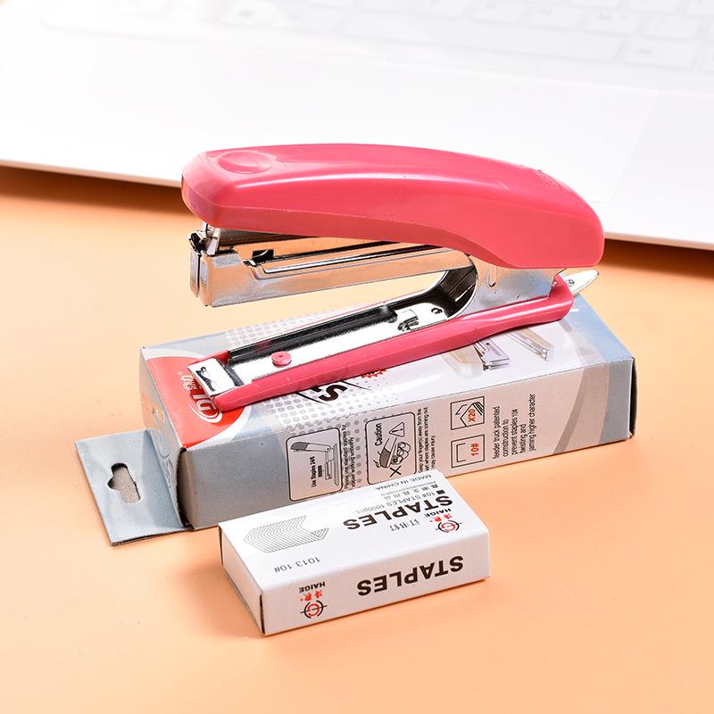 Labor-Saving Mini and Large Stapler for Office Supplies - No. 10