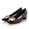 [Evol] Rain or Shine Buckle 4.5cm Heel Pumps