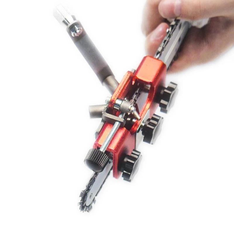 Chain Saw Sharpeners Portable Chainsaw Chain Sharpening Woodworking Grinding Stones Electric Chainsaw Grinder Tool