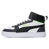 Caven Adidași Confortabili Mid-Top Adidași Unisex Negru Alb Verde 385843-11