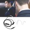 3.5mm In Ear Headset Earpiece Earphone Headphone Walkie Talkie Ear Piece (Black)