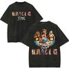 Vintage Tvättad Karol G Tropicoqueta Tour 2026 T-shirts Herr Dam Mode Popmusik T-shirt Sommar Avslappnad Lös Bomulls-T-shirt