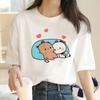 Bubu Dudu Tshirt FeUnisex Designer Anime Cute Girl Pattern Fun Harajuku Tshirt Summer Cotton Casual Breathable Loose Top