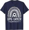 Lung Cancer Awareness We Wear White Lung Cancer Unisex T-Shirt