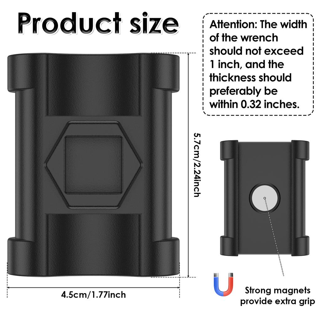1/2'' Drive Wrench Extender Adapter 21mm Hex Drive Wrench Extender Toolbar Universal Wrench Extender Torque Amplifier Tool