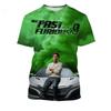 MARVEL Hulk Graphic Print Men's Short Sleeve T-Shirt Superhero Anime T shirt