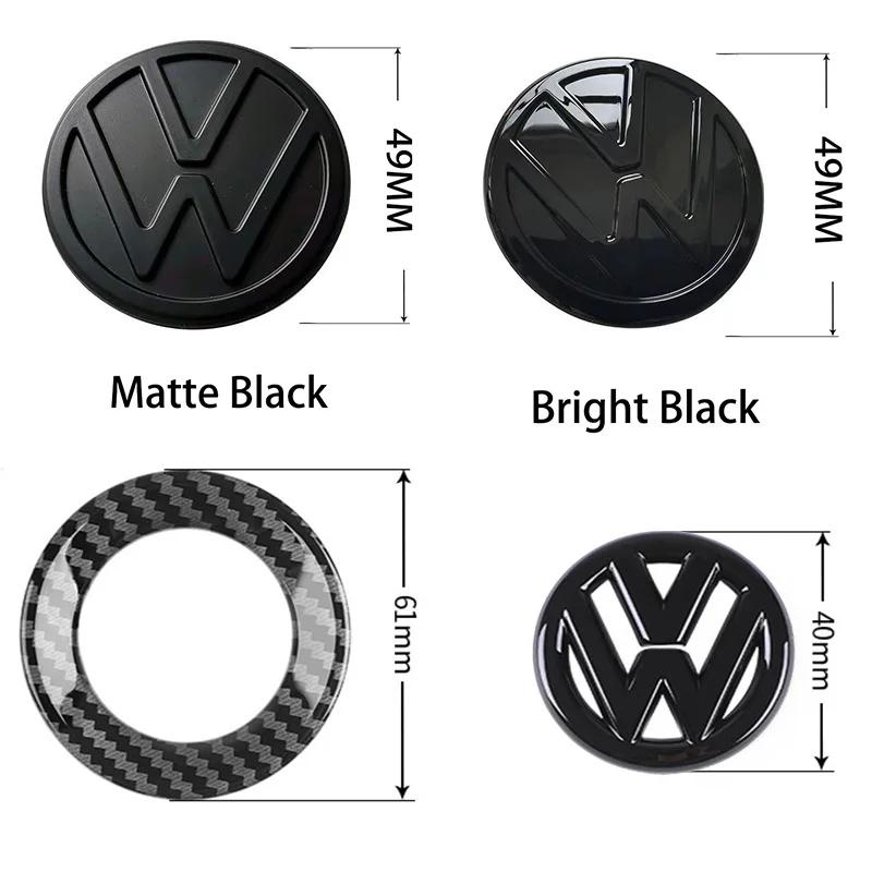 For Volkswagen Pa B2Car Steering Wheel Emblem Sticker Interior Accessories For Volkswagen GTI Polo Golf Passat Scirocco Beetle Tiguan Magotan