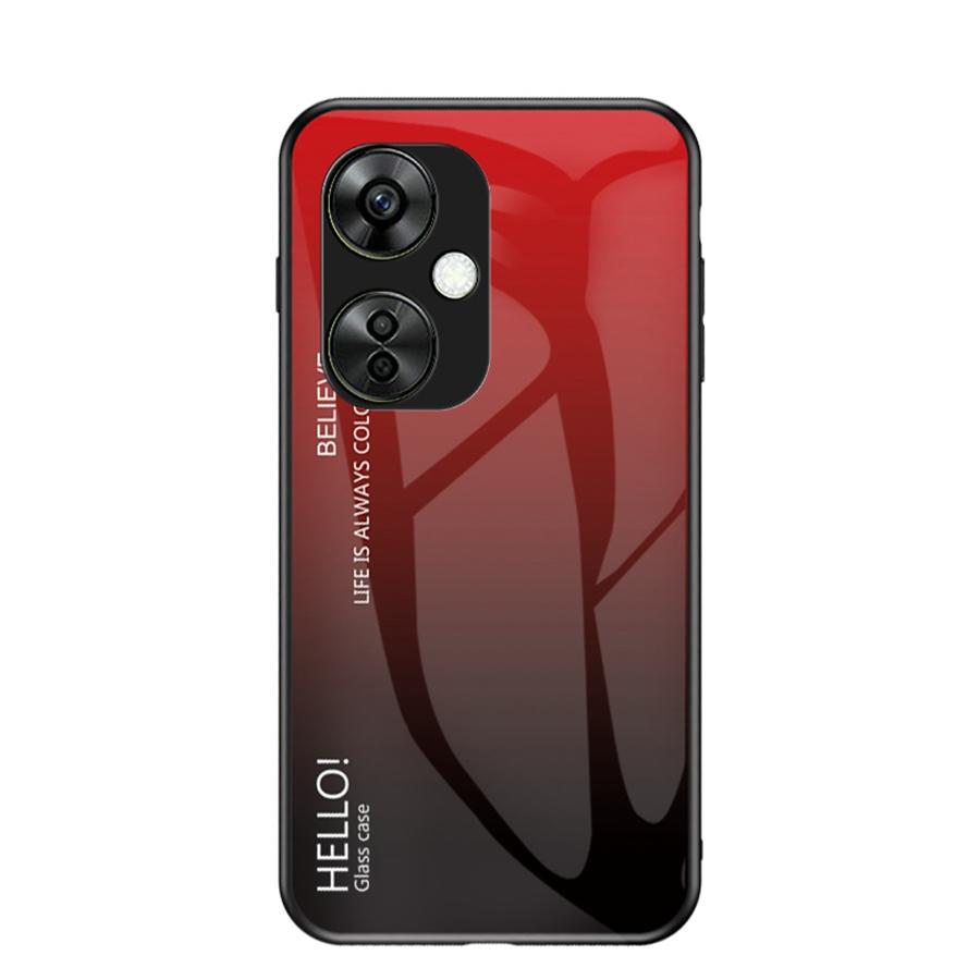 Mote Gradient Herdet Glassdeksel For Oneplus Nord CE 5 3 4 Lite Apple iPhone 16 15 7 8 Plus 14 13 Pro Max Google Pixel Fargerikt Bakside Telefondeksel