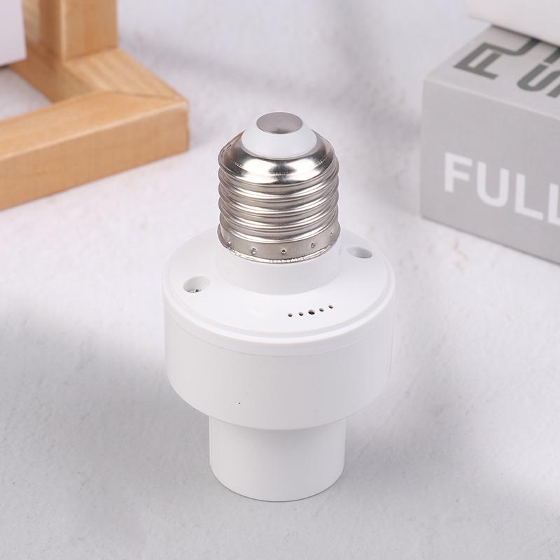 Tuya Wiifi Bl E27 Socket Smart Light Bulbs Adapter Lamp Holder Base Kitchen Bedroom Light Switch Alexa Google Home Voice Control