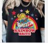 RAINBOW BRITE T-Shirt T-Shirt T-Shirt Vintage Ästhetisches T-Shirt Retro 80er Jahre Niedliches Shirt