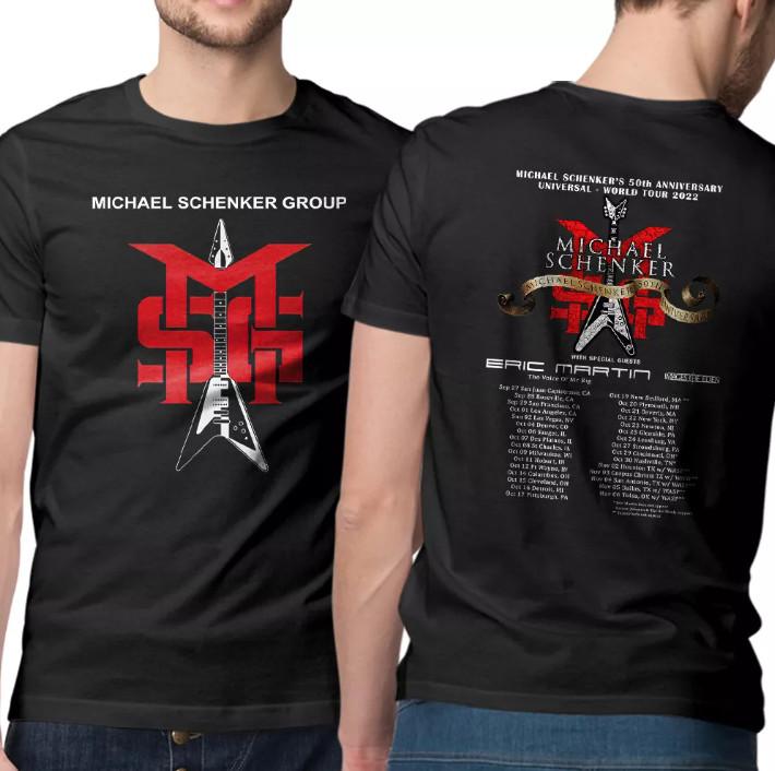 Michael Schenker Group 50th Anniversary Universal World Tour 2022 TShirt Unisex T-Shirt