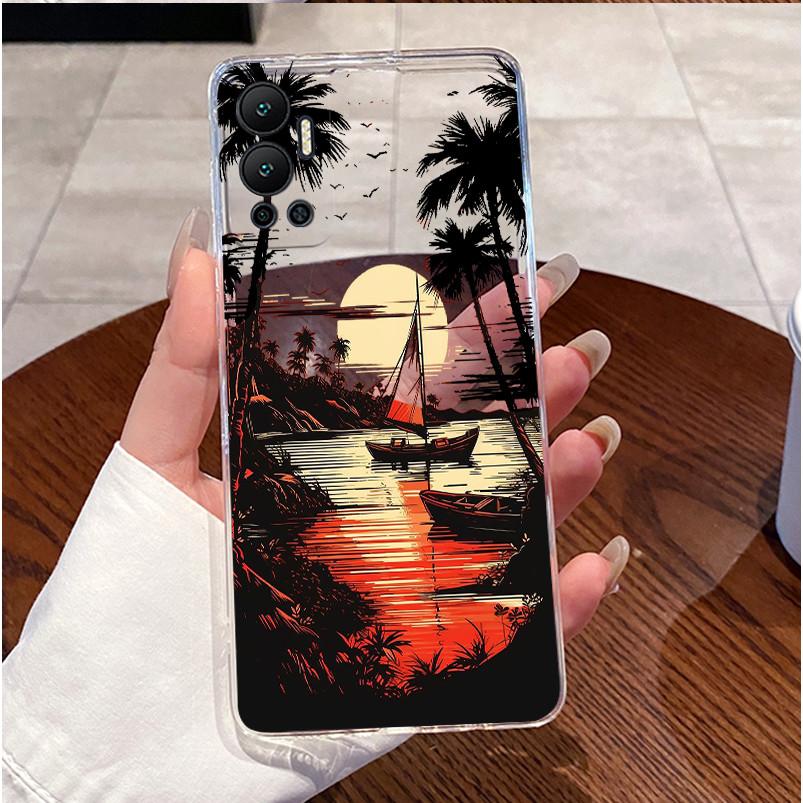For Infinix Hot 12 Pro Play 12 i Phone Case Cute Rabbit Clear Silicone Back Cover For Infinix Hot12 12Pro 12Play 12i Bumper Capa