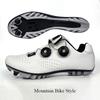Nouvelles chaussures d'équitation Lock Shoes Chaussures de vélo de route pour hommes et femmes Chaussures de rappel pour vélo de montagne éblouissantes