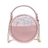 Lovely Flower Princess Messenger Bag for Toddler Girls Kids PU Pearl Coin Purse Shoulder Bag