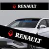 Easy Install Car Front Window Decoration Sticker Compatible for DUSTER Megane 2 3 Clio 4 Captur Kadjar Fluence