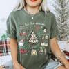 Christmas Shirt, Tis the Season T-shirt, Retro Holiday Shirt, Christmas Tree Shirt, Santa Shirt, Womens Christmas Top, Xmas