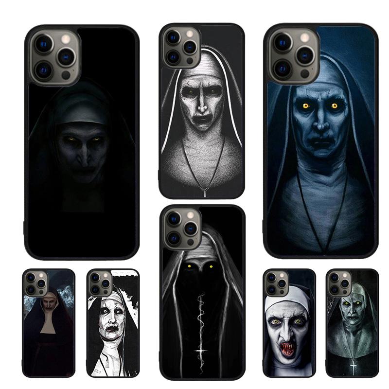 The Nun Horror Movie Phone Case For IPhone 18 17 Air 16 15 14 11 12 13 Pro MAX Plus coque Cover Shell