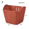 Hollow Children Bike Basket Plastic Student Front Basket  Rear Cycling Accessories