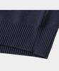 LETTERCOMO Essential Daily Round Knit Navy