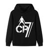 Eenvoudig Creatief Ronaldo Print Kinder Hoodie Jongens Meisjes Herfst en Winter Casual Comfortabel Warm Long Sleeve Tops