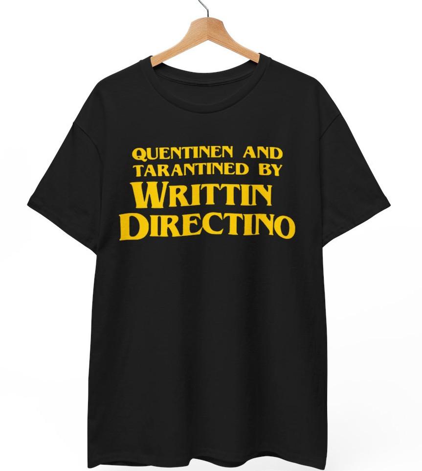 Camiseta Unisex Divertida de Película Escrita y Dirigida por Quentin Tarantino Camiseta Unisex