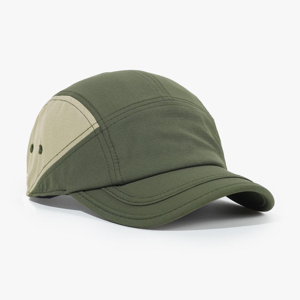 5 Panel Baseball Cap Mesh Duckbill Cap Outdoor Quick-Dry Plain Hat  Running Headwear