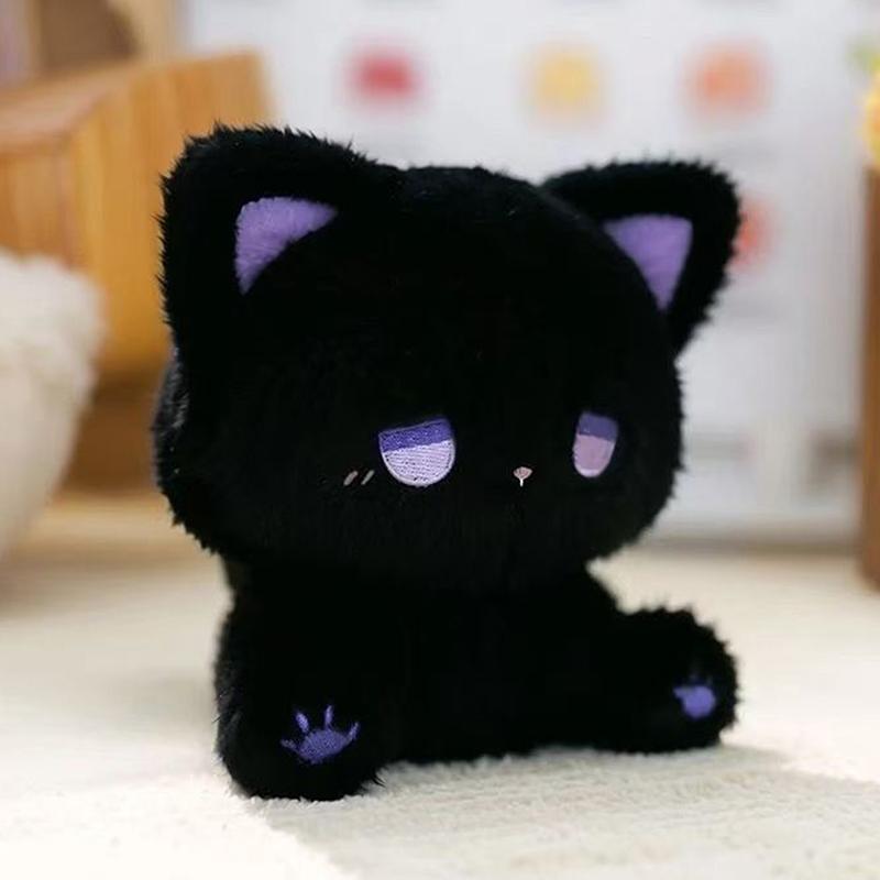 1Pcs Soft Animal Plush Doll 15Cm Cute Emo Bear Toy Dumb Plush Toy Cat Doll Cloth Doll Toys For Kids Gift Birthday Christmas Gift