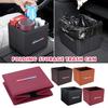 CLT1 Portable Car Trash Bin Garbage Can Foldable Waste Storage Basket For E91 E92 E60 F10 F30 E39 E36 E87 X1 X3 X5 E70 E46 E90
