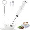 Spumator de lapte electric de mână Batător de ouă Blender de cafea reîncărcabil prin USB Mixer de lapte de uz casnic Mixer Spumant Blender de alimente
