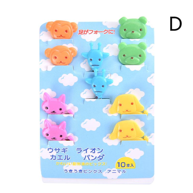 Obst Gabel Mini Cartoon Kinder Essen Obst Pick Zahnstocher Party Decor Zufällige Farbe