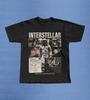 Interstellar Shirt Christopher Nolan SciFi Film TShirt Astronaut TARS Tesseract Movie Graphic Tee