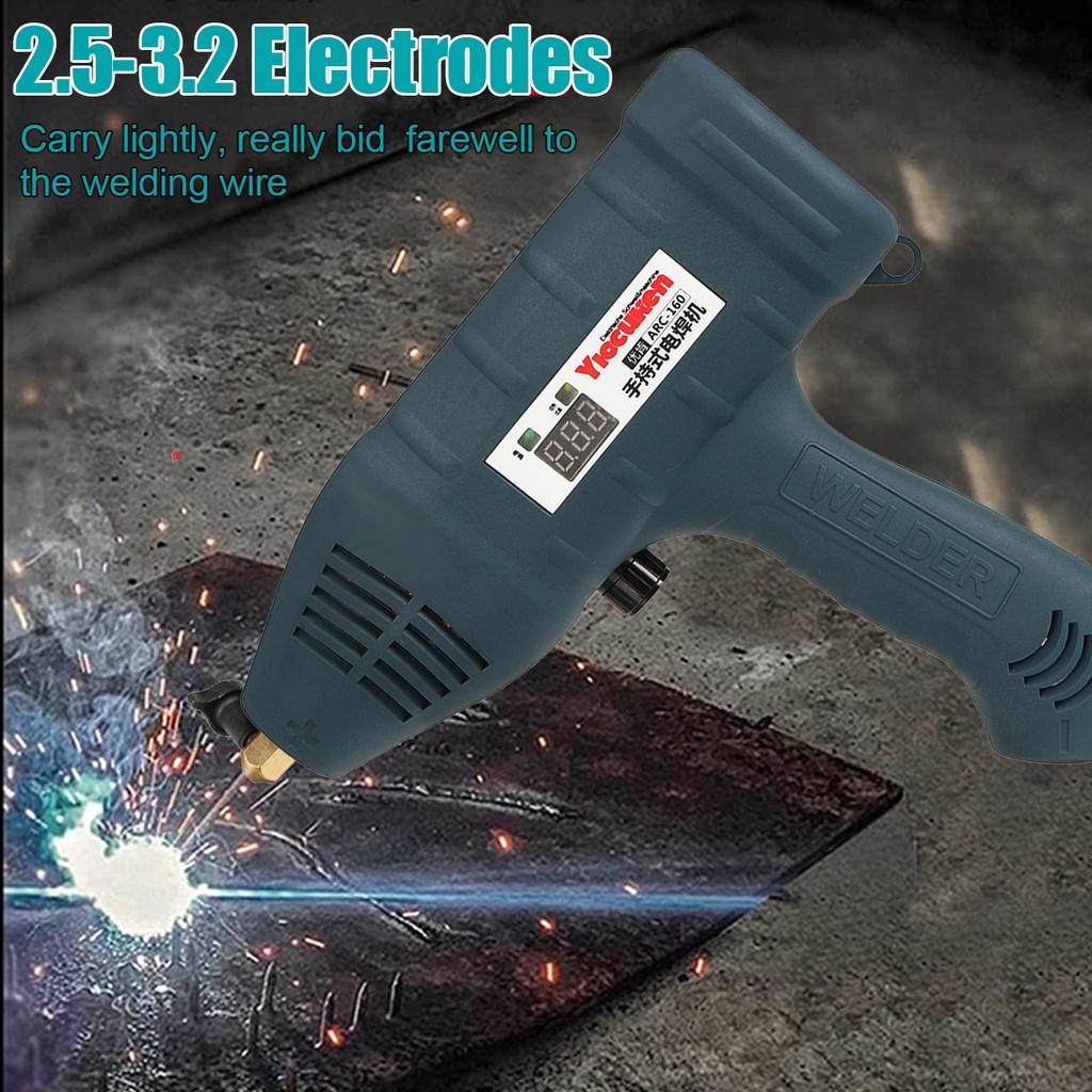 220V 600W 160A automatinis lankinio suvirinimo aparatas Intelligent Welder rankiniai suvirinimo staklės 2,5/3,2mm strypai