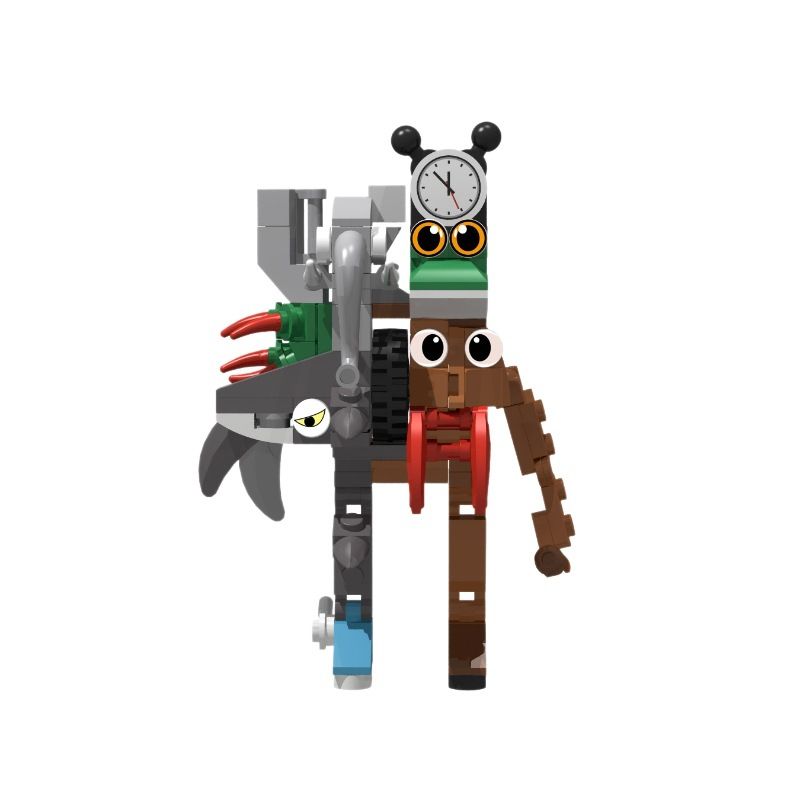 Italian Brainrot Monster Series Block Toy Tung Tung Tung Sahur Tralalelo Tralala Kids Building Blocks Collectibles Toys Gifts