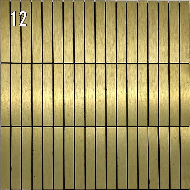 Stil european metalic mozaic perete autocolant autoadeziv faianță de perete Backsplash living room TV fundal perete decor mozaic stick