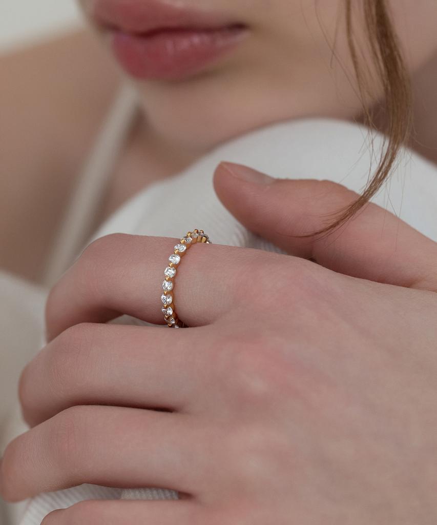 Tatiana (Silver 925) Circle Eternity Ring Cr1887